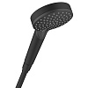 Картинка анонса товара «душевая лейка hansgrohe vario ecosmart vernis blend 26340670, матовый черный»