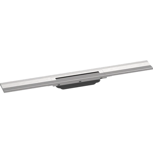 Решетка для водоотводящего желоба Hansgrohe RainDrain Flex, 70 см, укорачиваемая 56050800, шлифованн Решетка для водоотводящего желоба Hansgrohe RainDrain Flex, 70 см, укорачиваемая 56050800, шлифованн