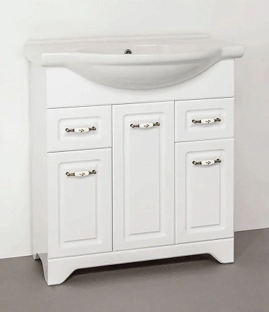 Тумба под раковину Style Line Олеандр-2 75 (2ящ.) ЛС-00000048 Тумба под раковину Style Line Олеандр-2 75 (2ящ.) ЛС-00000048