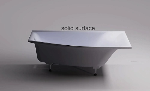 Ванна из искусственного камня Astra-Form Скат 01010083 правая, Solid Surface 1700х750х500 Ванна из искусственного камня Astra-Form Скат 01010083 правая, Solid Surface 1700х750х500