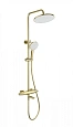 Душевая система Wonzon & Woghand с термостатом, брашированное золото (WW-B3035-A2-BG) Душевая система Wonzon & Woghand с термостатом, брашированное золото (WW-B3035-A2-BG)
