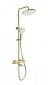 Душевая система Wonzon & Woghand с термостатом, брашированное золото (WW-B3035-A2-BG) Душевая система Wonzon & Woghand с термостатом, брашированное золото (WW-B3035-A2-BG)