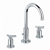 Картинка анонса товара «смеситель для раковины grohe atrio ypsilon на 3 отверстия с донным клапаном, хром (20008000)»