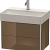 Тумба под раковину Duravit XSquare XS416706161 подвесная 58 см Коричнево-оливковый глянцевый Тумба под раковину Duravit XSquare XS416706161 подвесная 58 см Коричнево-оливковый глянцевый