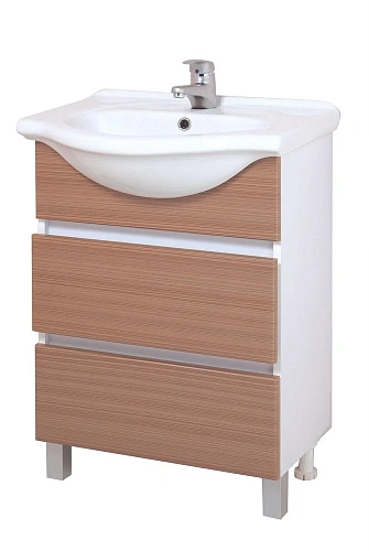 Тумба под раковину Onika ЭЛИТА 60.13 штрокс коричневая 106122 Тумба под раковину Onika ЭЛИТА 60.13 штрокс коричневая 106122