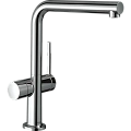 Смеситель для кухни Hansgrohe 270, с запорным вентилем, 1jet 72827000, хром Смеситель для кухни Hansgrohe 270, с запорным вентилем, 1jet 72827000, хром