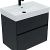 Тумба под раковину Aquanet Бруклин 70 антрацит матовый 00310141 Тумба под раковину Aquanet Бруклин 70 антрацит матовый 00310141