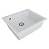 Кухонная мойка Paulmark DECORATION 60 PM936051-WH, WHITE, 600х510 мм Кухонная мойка Paulmark DECORATION 60 PM936051-WH, WHITE, 600х510 мм
