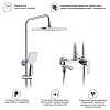 Душевая система Splenka S06.24, хром Душевая система Splenka S06.24, хром