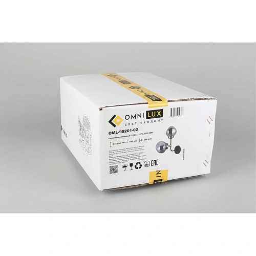 Светильник настенный (Бра) Omnilux Volano OML-95201-02 Светильник настенный (Бра) Omnilux Volano OML-95201-02