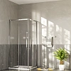 Душевой уголок Esbano ESF-90D1+100D2-C 90х100х195 прозрачное стекло, профиль хром