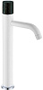 Картинка анонса товара «смеситель для раковины boheme stick white mramor black 122-w-mr-black»