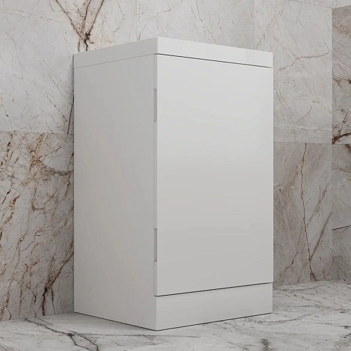 Тумба под раковину Style Line МОНО 50 см ЛС-00002449 напольная, белый Тумба под раковину Style Line МОНО 50 см ЛС-00002449 напольная, белый