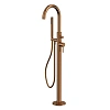 Смеситель для ванны WHITECROSS Y Y1233CPB напольный, брашированная медь