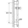 Душевая штанга GROHE Rainshower 1150 мм, хром (27136001) Душевая штанга GROHE Rainshower 1150 мм, хром (27136001)