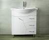 Картинка анонса товара «тумба с раковиной style line амелия 75 (3 ящ.) байкал 75 лс-00002281»