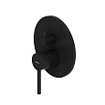 Смеситель для ванны Damixa Scandinavian Pure 367100300, встраиваемый, черный Смеситель для ванны Damixa Scandinavian Pure 367100300, встраиваемый, черный