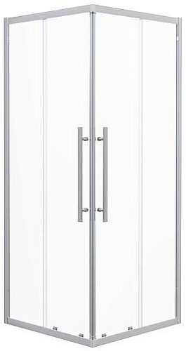 Душевой уголок Esbano ESF-90KV-C (ESOGF90KVC) 90х90х195 прозрачное стекло, профиль хром Душевой уголок Esbano ESF-90KV-C (ESOGF90KVC) 90х90х195 прозрачное стекло, профиль хром