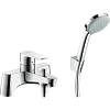 Смеситель для ванны Hansgrohe Metris с душем 31422000