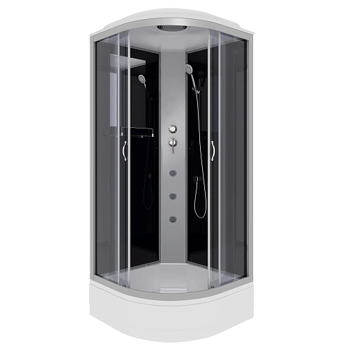 Душевая кабина Niagara Classic NG-3503-14G (800х800х2150) средний поддон (26см) стекло тонированное 35031434G Душевая кабина Niagara Classic NG-3503-14G (800х800х2150) средний поддон (26см) стекло тонированное 35031434G