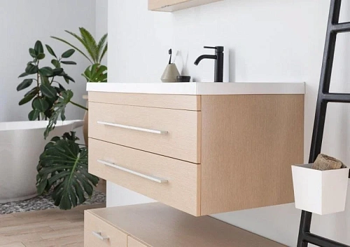 Комплект мебели Aquanet Нота NEW 100 светлый дуб (камерино) 00230305 Комплект мебели Aquanet Нота NEW 100 светлый дуб (камерино) 00230305