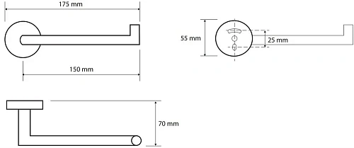 Держатель туалетной бумаги Bemeta WHITE 104212034 Держатель туалетной бумаги Bemeta WHITE 104212034