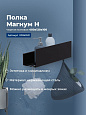 Детальная картинка товара «полка aquanet магнум н 40x12 черная матовая 00341531»