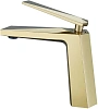 Смеситель для раковины Boheme Venturo золото 381