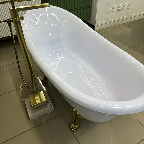 Ванна отдельностоящая Marmo-Elite Эрмитаж AR-BA170x80-1 1700x780 из искусственного камня, матовая Ванна отдельностоящая Marmo-Elite Эрмитаж AR-BA170x80-1 1700x780 из искусственного камня, матовая