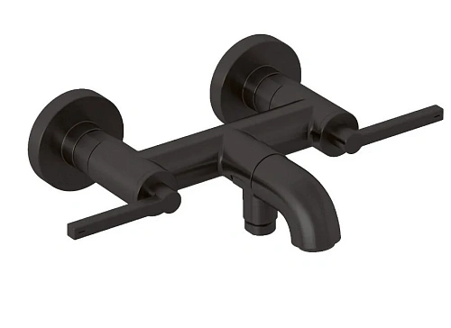 Смеситель для ванны Kludi NOVA FONTE 20540N215 оружейная сталь Смеситель для ванны Kludi NOVA FONTE 20540N215 оружейная сталь