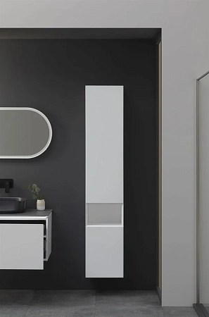 Шкаф-пенал Allen Brau Infinity 1.21009.WM 35 R white matt Шкаф-пенал Allen Brau Infinity 1.21009.WM 35 R white matt