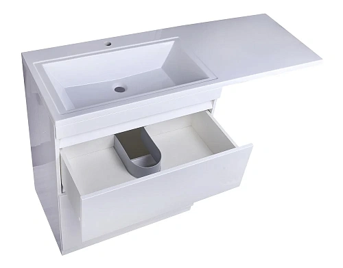 Тумба под раковину Style Line Даллас 140, Люкс белая, PLUS, ЭМАЛЬ напольная СС-00002385 Тумба под раковину Style Line Даллас 140, Люкс белая, PLUS, ЭМАЛЬ напольная СС-00002385