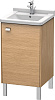 Картинка анонса товара «тумба под раковину duravit brioso br4420r1052 напольная 46 см европейский дуб»