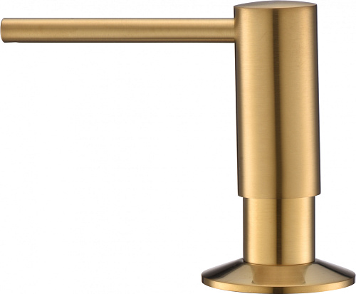 Дозатор жидкого мыла Paulmark DECUS D004-BG брашированное золото Дозатор жидкого мыла Paulmark DECUS D004-BG брашированное золото