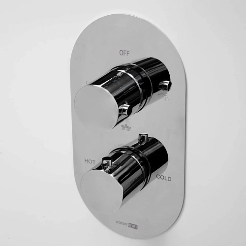 Душевая система WasserKRAFT A174868 Thermo встраиваемая хром Душевая система WasserKRAFT A174868 Thermo встраиваемая хром