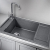 Кухонная мойка Granula 7806, ГРАФИТ (ЧЁРНО-СЕРЫЙ), кварц 780х500 Кухонная мойка Granula 7806, ГРАФИТ (ЧЁРНО-СЕРЫЙ), кварц 780х500