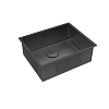 Кухонная мойка Lemark OLANGA 540 из нержавеющей стали, черный матовый 9932128 Кухонная мойка Lemark OLANGA 540 из нержавеющей стали, черный матовый 9932128