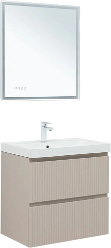 Тумба под раковину Aquanet Джейн Flat 70 00343976 бежевый Тумба под раковину Aquanet Джейн Flat 70 00343976 бежевый