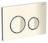 Клавиша смыва Geberit 115.884.TG.1 Sigma21бежевый, глянцевый хром