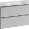 Тумба под раковину Sancos Cento CN100W белый глянец Тумба под раковину Sancos Cento CN100W белый глянец