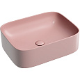 Детальная картинка товара «раковина ceramica nova element cn6052mp розовый матовый накладная»