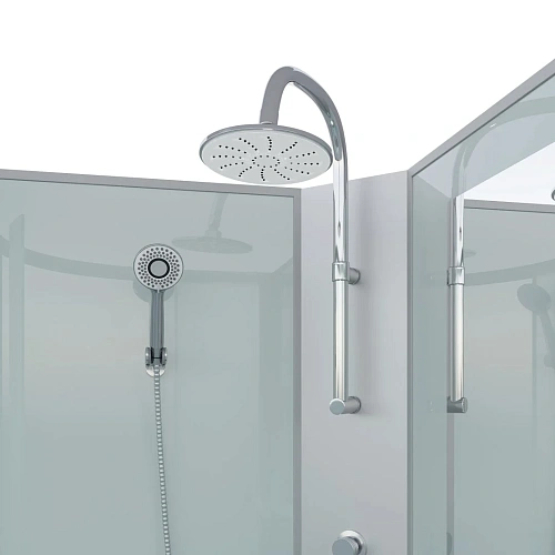 Душевая кабина Niagara Classic NG-43185-14QBKTG (1100х800х2100) низкий поддон (13см) стекло матовое 431853QBKTG Душевая кабина Niagara Classic NG-43185-14QBKTG (1100х800х2100) низкий поддон (13см) стекло матовое 431853QBKTG