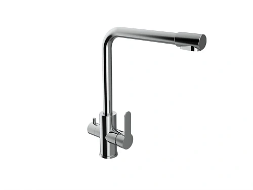 Смеситель для кухни Orange Steel M99-008cr с каналом питьевой воды Смеситель для кухни Orange Steel M99-008cr с каналом питьевой воды