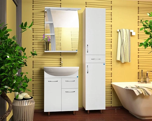 Тумба под раковину Style Line Эко Стандарт 11 (1 ящ.) ЛС-00000101 Тумба под раковину Style Line Эко Стандарт 11 (1 ящ.) ЛС-00000101