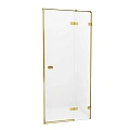 Душевая дверь NEW TRENDY AVEXA GOLD 80x200 EXK-1715 (брашированное золото) Душевая дверь NEW TRENDY AVEXA GOLD 80x200 EXK-1715 (брашированное золото)