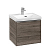 Картинка анонса товара «тумба под раковину villeroy &amp; boch subway 3.0 с подсветкой pure white / pure white c580l0rk»