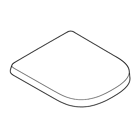 Крышка-сиденье GROHE Euro Ceramic (39330001) с микролифтом, альпин-белый Крышка-сиденье GROHE Euro Ceramic (39330001) с микролифтом, альпин-белый