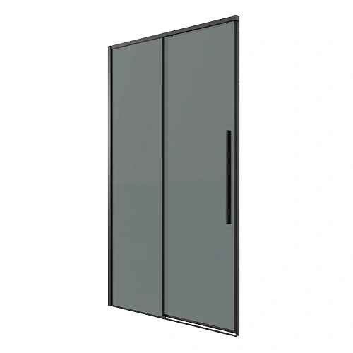 Душевая дверь GROSSMAN Galaxy 100.K33.01.120.21.10 (120x195) черный матовый, стекло тонированное Душевая дверь GROSSMAN Galaxy 100.K33.01.120.21.10 (120x195) черный матовый, стекло тонированное