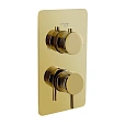 Смеситель для душа Boheme на 3 потребителя GOLD встраиваемый 135-3-G золото Смеситель для душа Boheme на 3 потребителя GOLD встраиваемый 135-3-G золото
