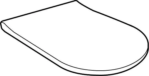 Крышка-сиденье Geberit iCon Slim 574950000 Крышка-сиденье Geberit iCon Slim 574950000